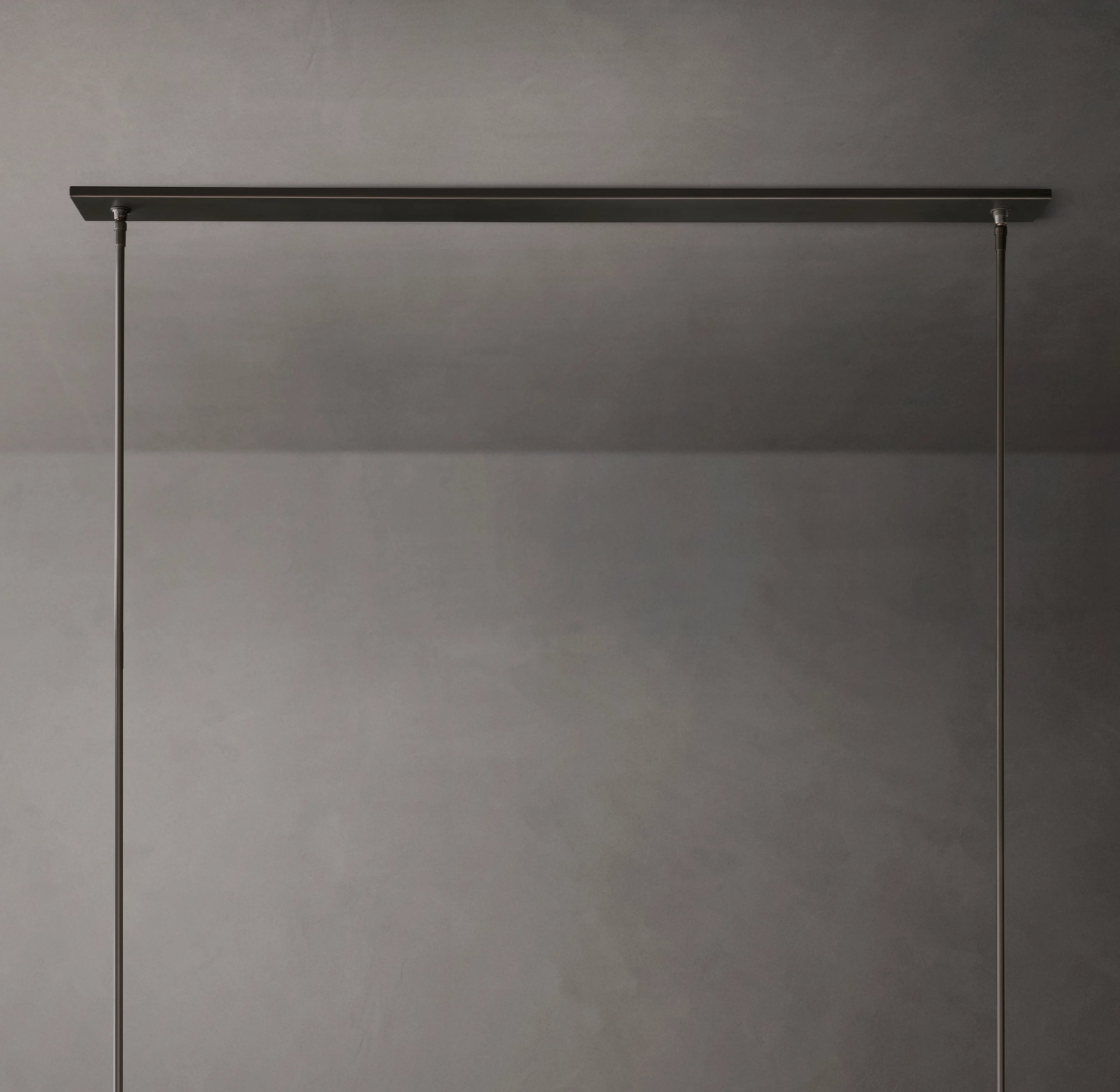 WOMO Cylindrical Milk Glass Linear Chandelier - Ravelle