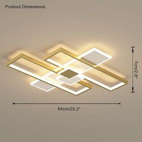 WOMO Rectangle Ceiling Light-WM1086