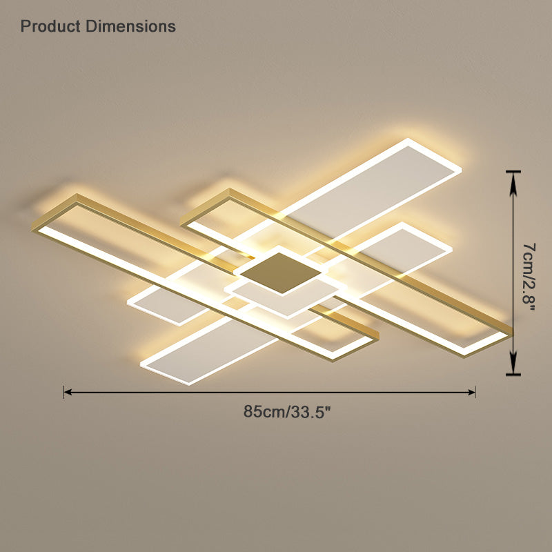 WOMO Rectangle Ceiling Light-WM1086