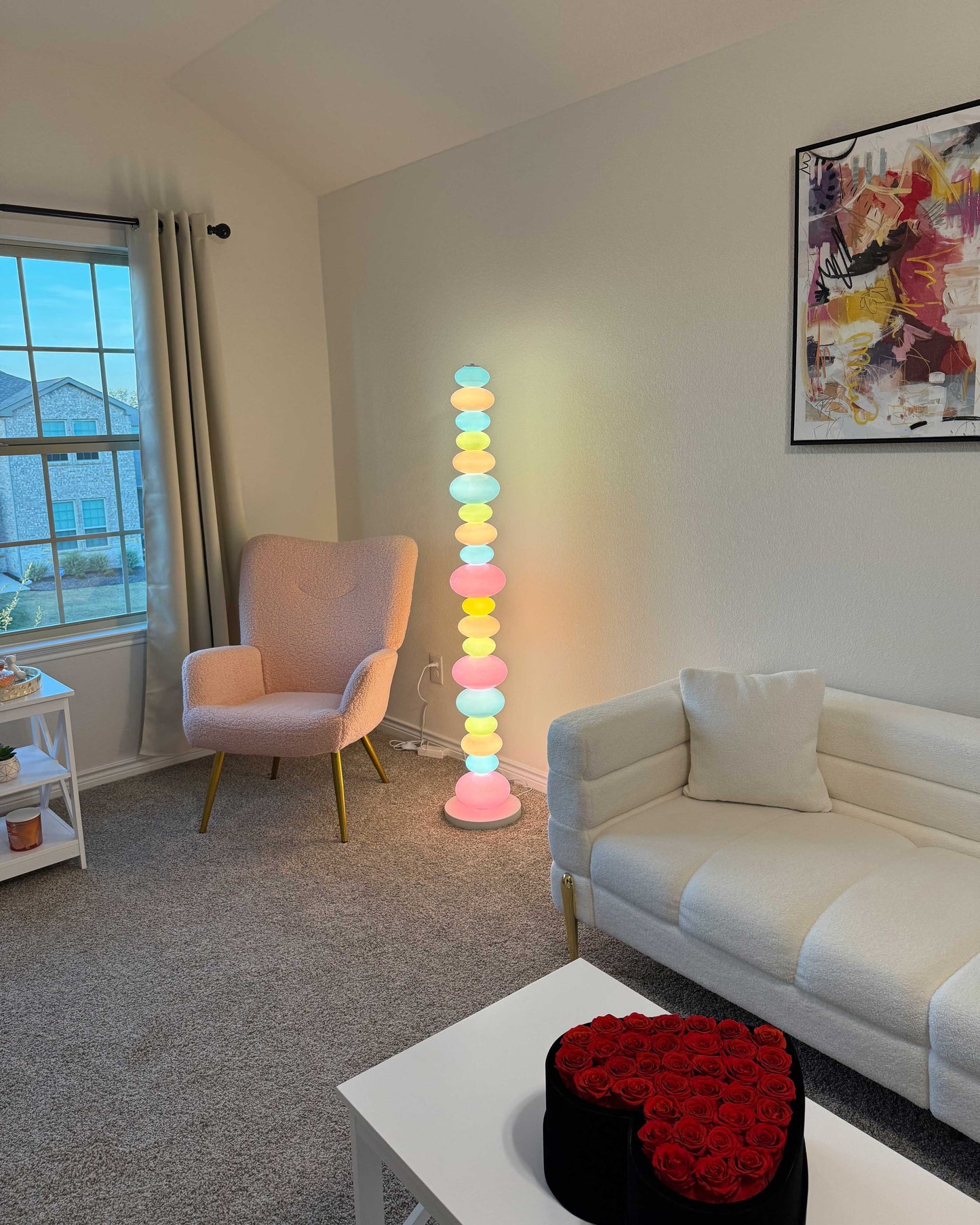 WOMO Candy Skewers Column Floor Lamp-WM7012