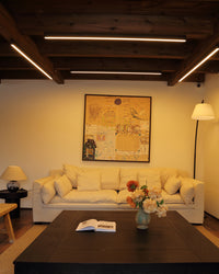WOMO Dimmable Linear Flush Mount Ceiling Light-WM1003