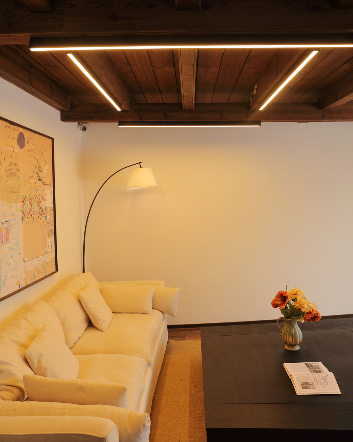 WOMO Dimmable Long Linear Ceiling Light-WM1003