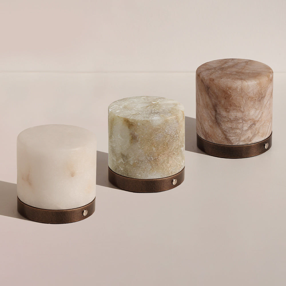 Hand-Carved Natural Alabaster