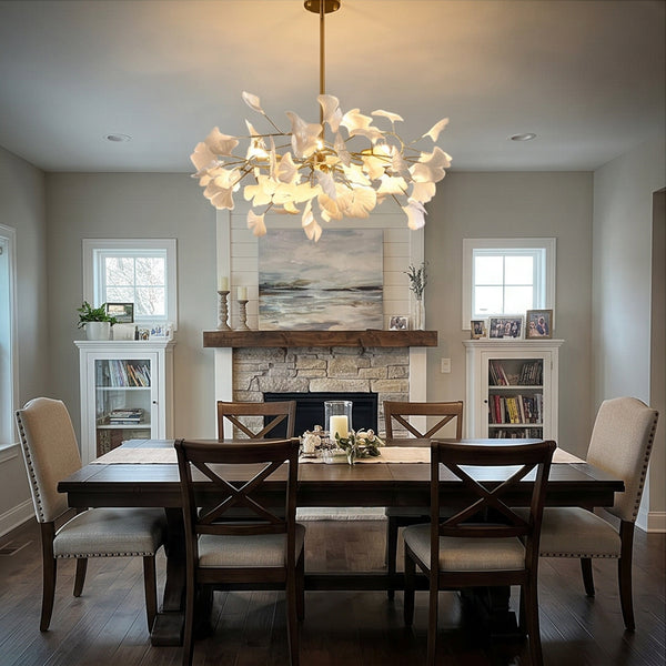 WOMO Gingko Leaf Chandelier-WM2205