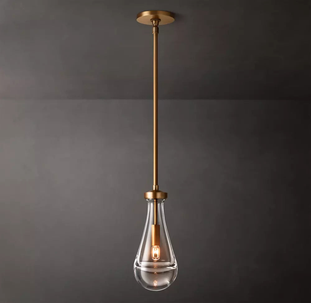WOMO Raindrop Glass Pendant Light – Ava