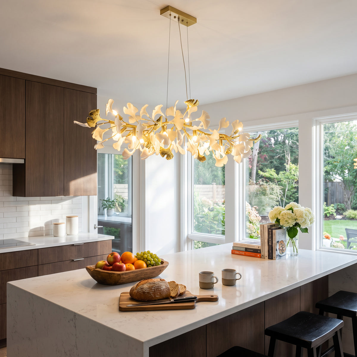 WOMO Gingko Linear Chandelier-WM2432