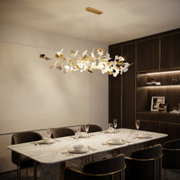 WOMO Gingko Linear Chandelier-WM2432