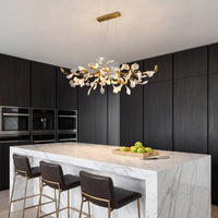 WOMO Gingko Linear Chandelier-WM2432
