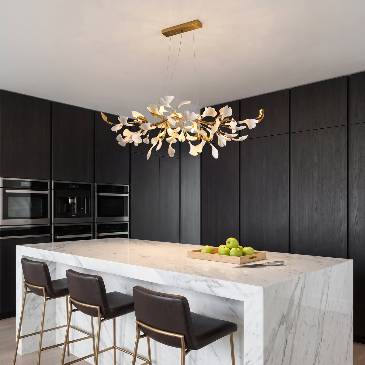 WOMO Gingko Linear Chandelier-WM2432