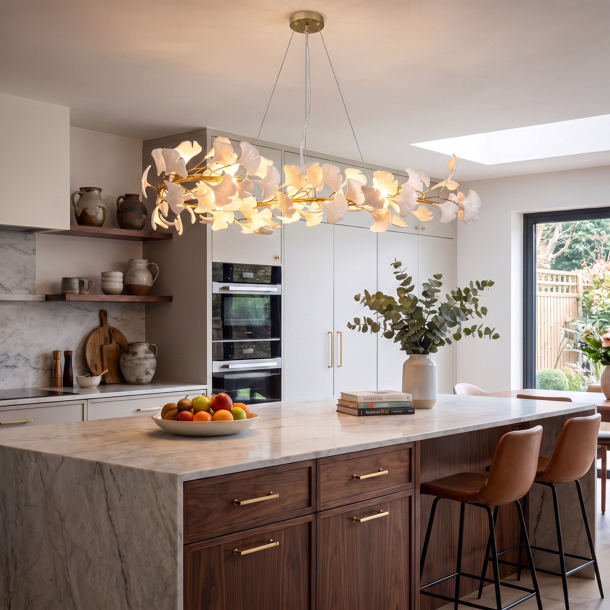 WOMO Gingko Linear Chandelier-WM2415
