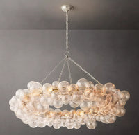 WOMO Glass Bubble Ring Chandelier - Talia