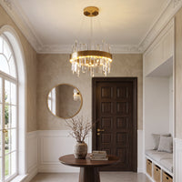 WOMO Round Crystal Chandelier-WM2485a