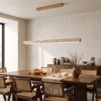 WOMO Linear Travertine Pendant Light-WM3086