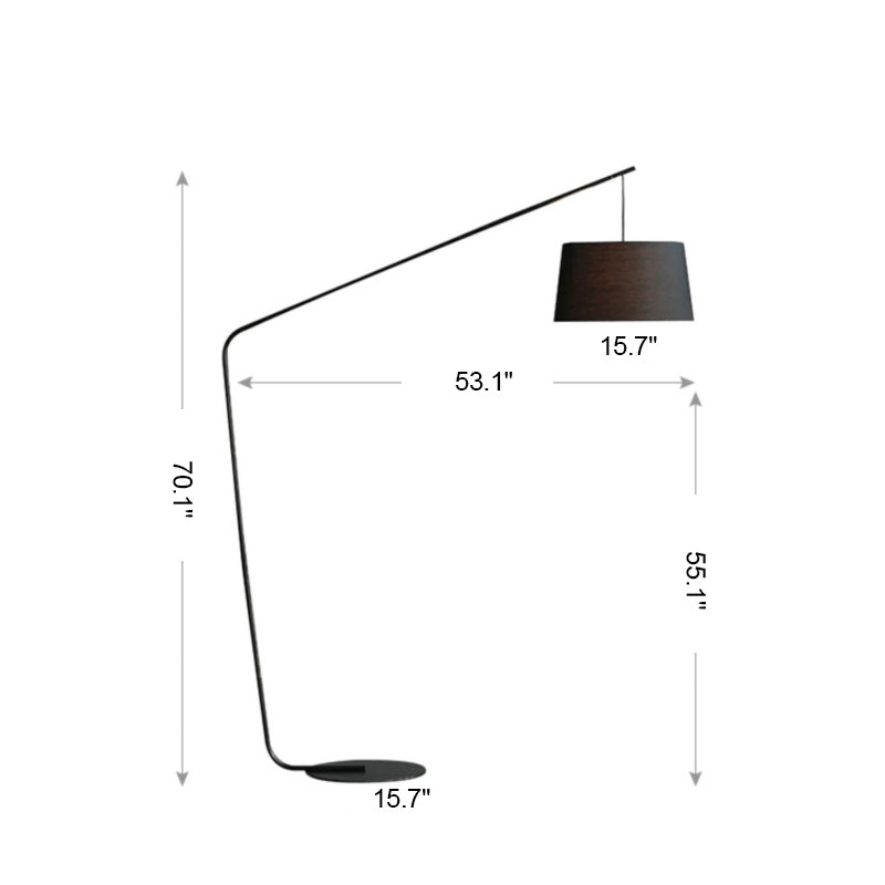 WOMO Hanging Arc Floor Lamp-WM7028