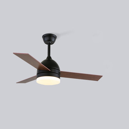 WOMO 3 Wood Blade Ceiling Fan Lamp-WM5001