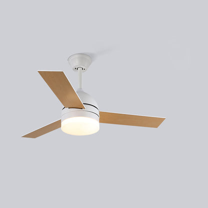 WOMO 3 Wood Blade Ceiling Fan Lamp-WM5001