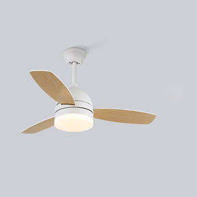 WOMO 42" 3 Wood Blade Ceiling Fan Lamp-WM5001