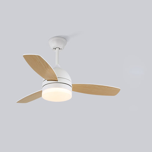 WOMO 3 Wood Blade Ceiling Fan Lamp-WM5001