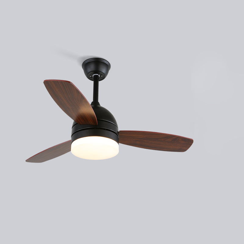 WOMO 3 Wood Blade Ceiling Fan Lamp-WM5001