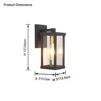 WOMO Outdoor Wall Lantern-WM9157