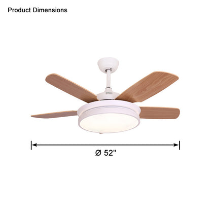 WOMO 5 Blade Ceiling Fan Lamp-WM5106