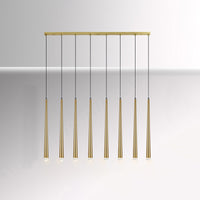 WOMO Tube Linear Chandelier-WM2909
