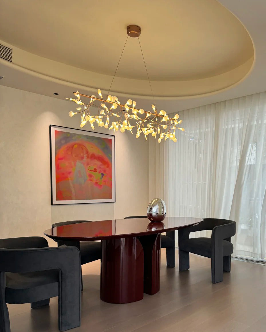 WOMO Heracleum/Firefly Linear Chandelier-WM2436