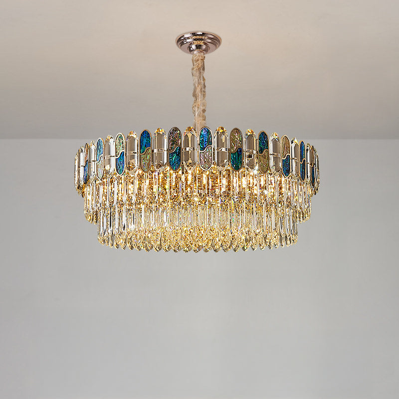 WOMO Luxury Shell Crystal Chandelier-WM3027