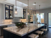 WOMO Clear Glass Globe Pendant Light - Machinist