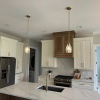 WOMO Flute Crystal Pendant Light - Botanist