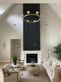WOMO Crystal Round Candle Chandelier - Demaret