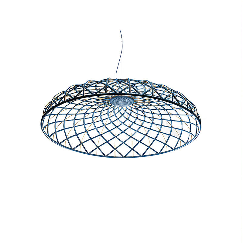 WOMO Rattan Dome Pendant Light-WM2315