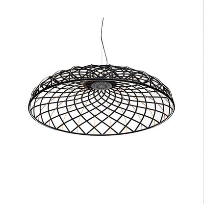 WOMO Rattan Dome Pendant Light-WM2315