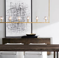WOMO Crystal Linear Chandelier – Boule