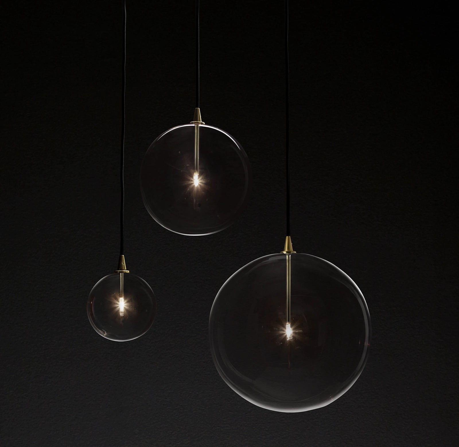 WOMO 6 Inch Blown Glass Globe Pendant Light - Mobile