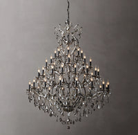 WOMO Candelabra Crystal Chandelier - Rococo