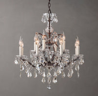 WOMO Candelabra Crystal Chandelier - Rococo