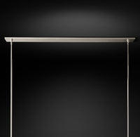 WOMO Cylindrical Glass Candle Linear Chandelier - Ravelle