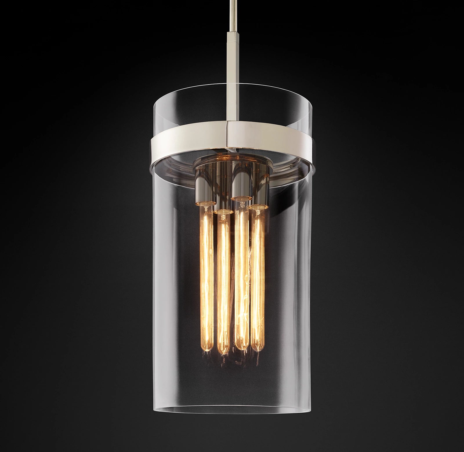 WOMO Cylindrical Glass Pendant Light - Ravelle