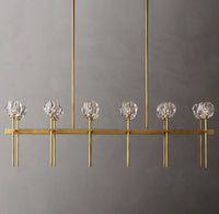 WOMO Crystal Linear Chandelier – Boule