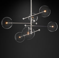 WOMO Sputnik Globe Glass Chandelier - Mobile