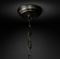 WOMO Ribbed Glass Round Chandelier - San Marco