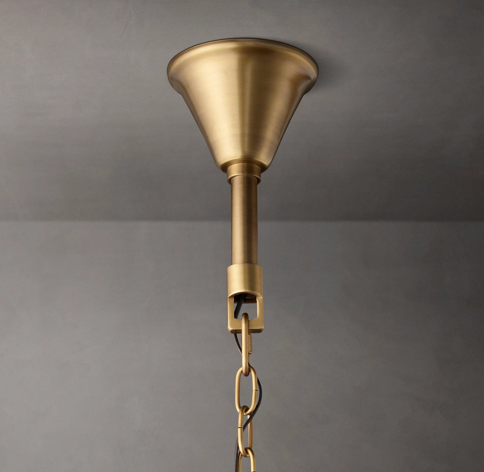 WOMO Ribbed Glass Two-Tier Chandelier - San Marco