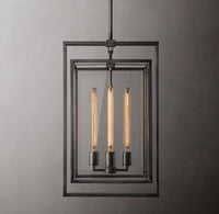 WOMO Glass Lantern Pendant Light - Beckman