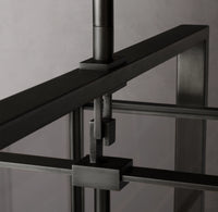 WOMO Glass Rectangular Chandelier - Beckman