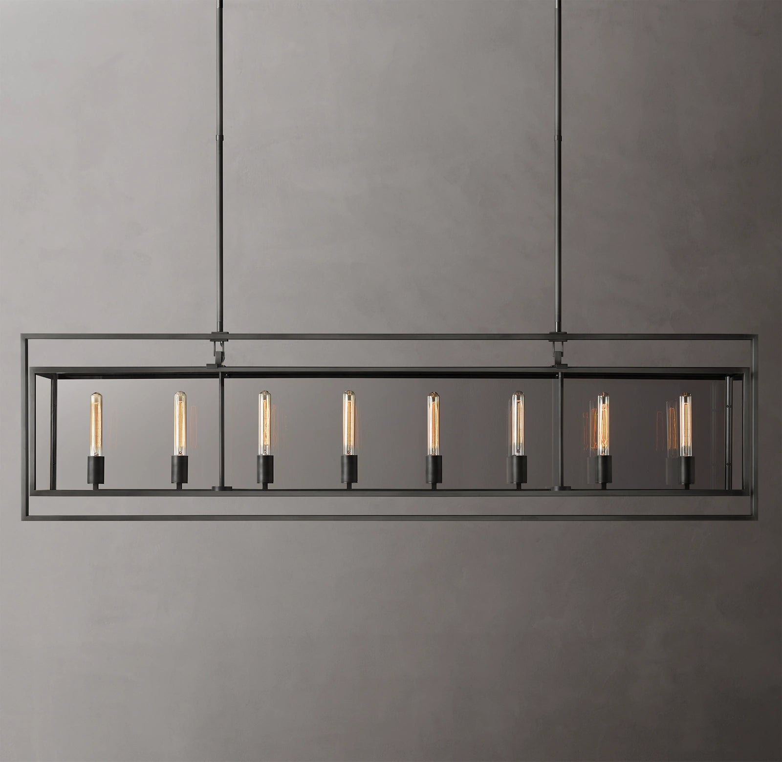 WOMO Glass Rectangular Chandelier - Beckman