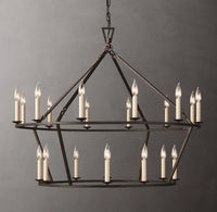 WOMO Candelabra Tiered Chandelier – Openwork