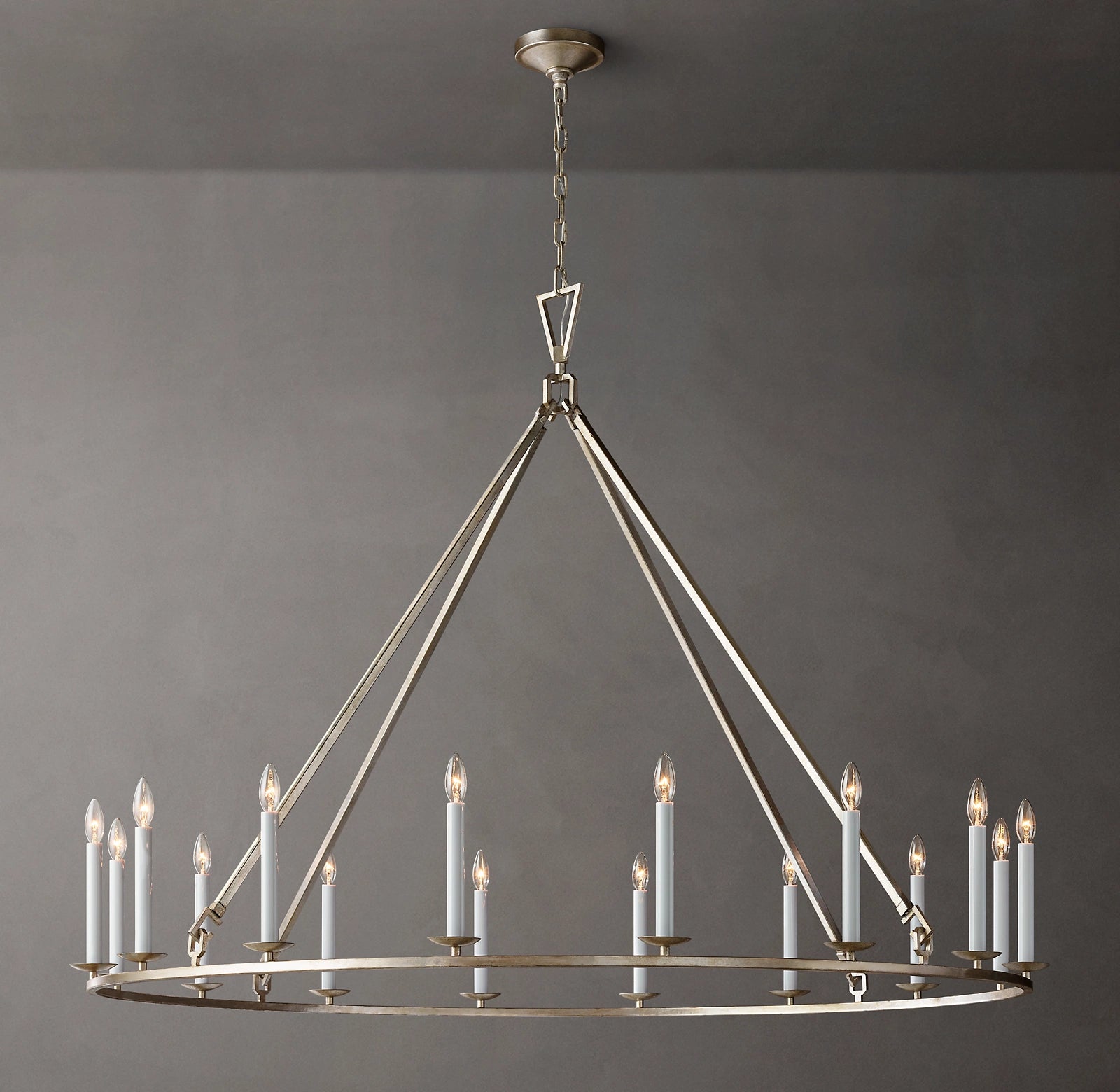 WOMO Candelabra Round Chandelier – Openwork