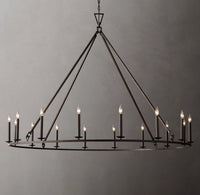 WOMO Candelabra Round Chandelier – Openwork