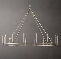WOMO Candelabra Round Chandelier – Openwork